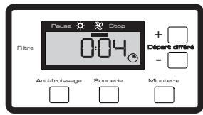 BRANDT EFE 8333 F - Phase de refroidissement : - 1