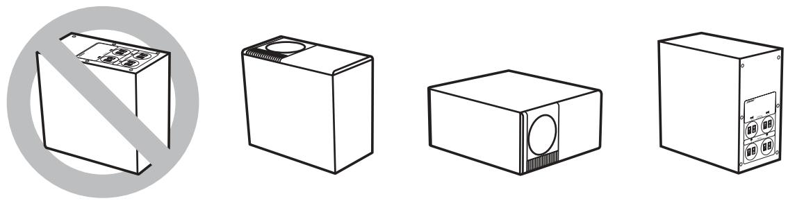 BOSER AM3 + X-HM50 - Sélection de l'emplacement du module Acoustimass - 2