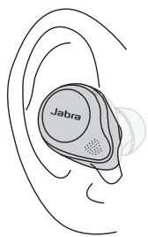 JABRA ELITE 85T GRIS TW - Instructions de port - 2