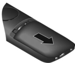 GIGASET C570A SOLO - Insertion des batteries - 4