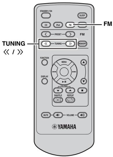 YAMAHA MCR 330 NOIR - Syntonisation automatique - 1