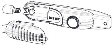 INDESIT I55TM4110X1 - Remplacement de l'ampoule du réfrigérateur - 1