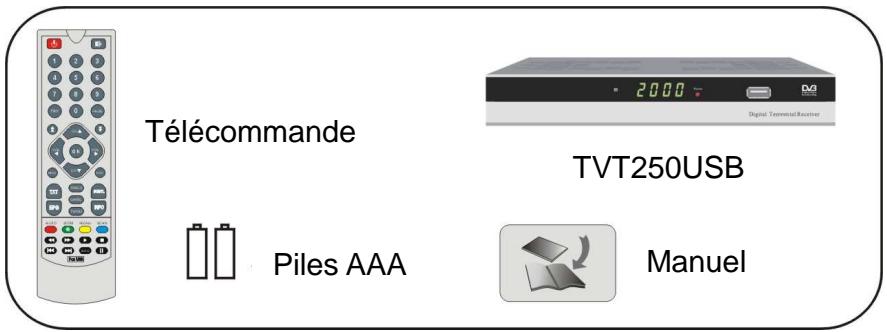 VISIOSAT TVT 250 USB PLUS - Deballage - 1