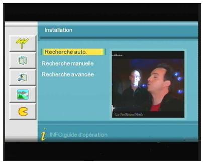 VISIOSAT TVT 250 USB PLUS - Recherche automatique - 1