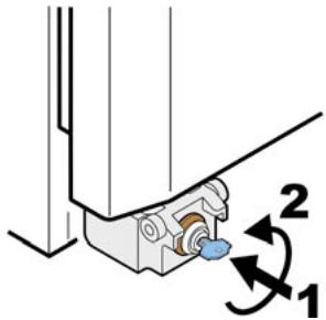 LIEBHERR WKES4177 - Fermer l'appareil à clé : - 1