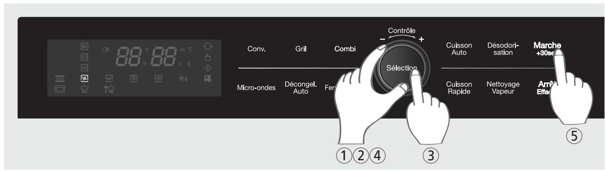 DAEWOO ROC-1C2RV - Cuisson par convection (sans préchauffage) - 1