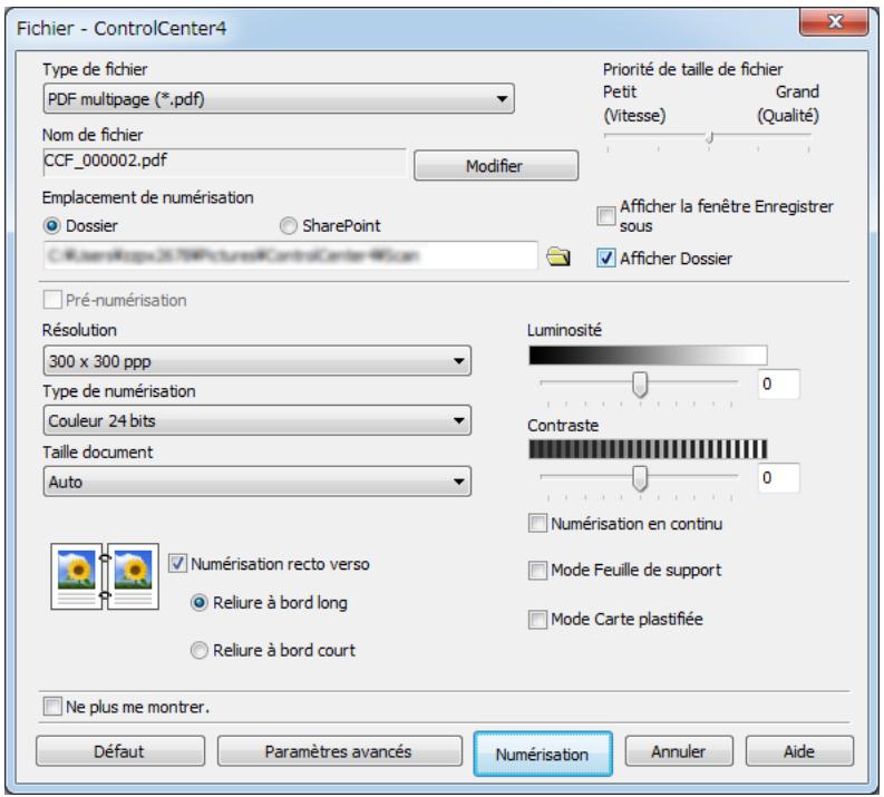 BROTHER ADS-2400N - Numérisation vers fichier - 1