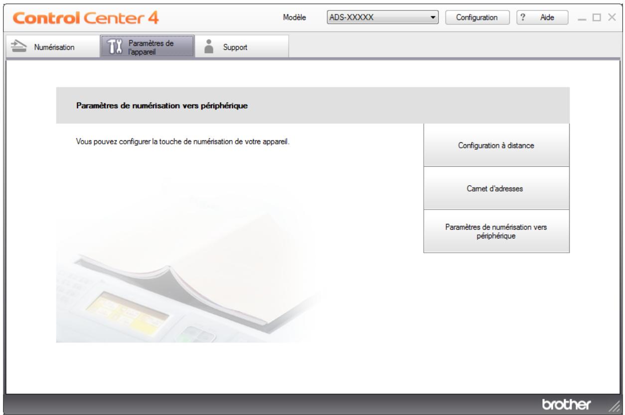 BROTHER ADS-2400N - Sélection de la langue - 1