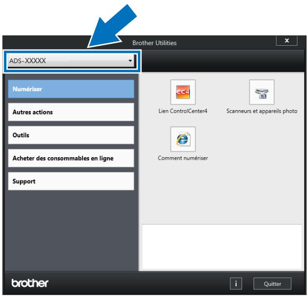 BROTHER ADS-2400N - Lancez brother utilities pour votre système d'exploitation : - 2