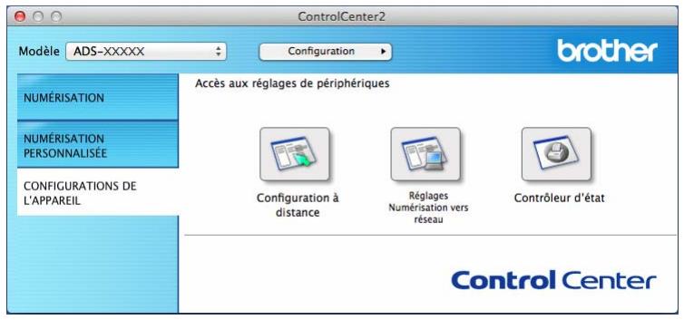 BROTHER ADS-2400N - Surveillance de l'état de l'ordinateur depuis votre ordinateur (macintosh) - 1