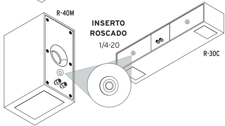 KLIPSCH HIFIR-800F - MONTAJE EN LA PARED - 2