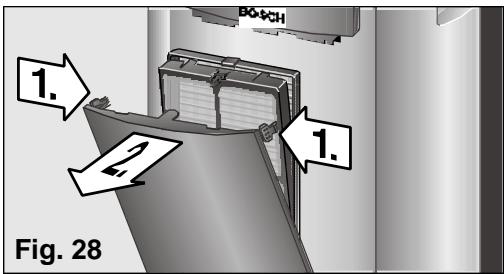 BOSCH PAM 19000 - Nettoyage et changement des filtres purificateurs - 1