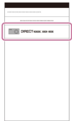 SONY HX60 - Connexion d'un smartphone android à ce produit - 1