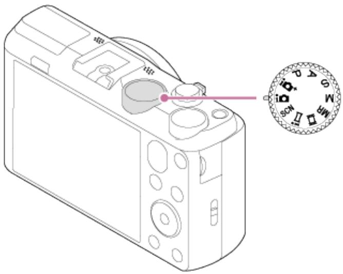 SONY HX60 - Liste des fonctions du sélecteur de mode - 1