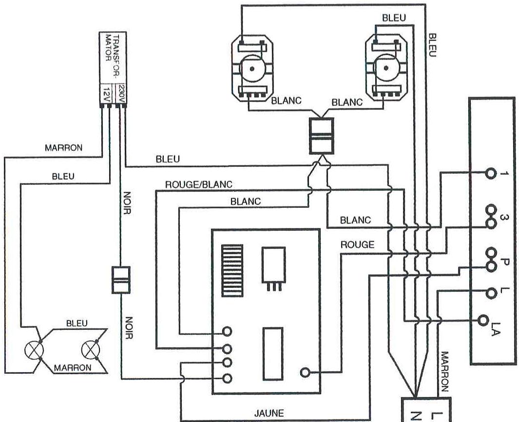 SCHOLTES HV 26 W BLANC - Raccordement électrique - 1