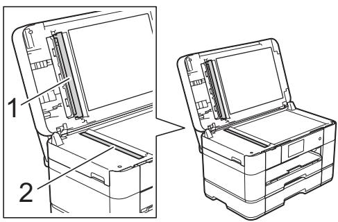 BROTHER MCF-i5620DW - Nettoyage de la vitre du scanner - 2