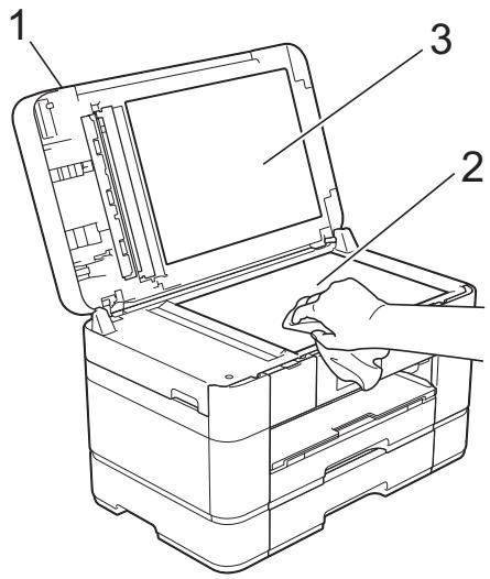 BROTHER MCF-i5620DW - Nettoyage de la vitre du scanner - 1
