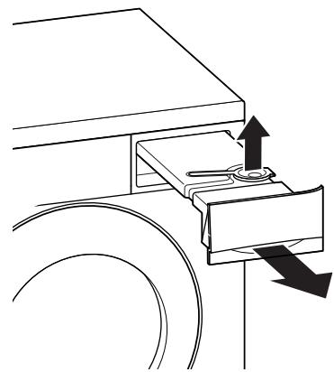 BRANDT EFH703FCO - Vider le bac récapitulateur d'eau : - 1