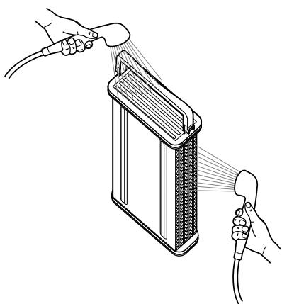 BRANDT EFH703FCO - Nettoyer le refroidisseur d'air : - 2