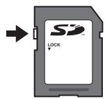 OLYMPUS E-M10 MKIV NU ARGENT - Commutateur d'écriture protégée de la carte SD - 1