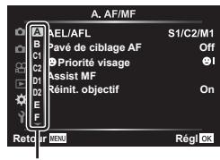 OLYMPUS E-M10 MKIV NU ARGENT - Fonctions non selectionnables dans les menus - 2