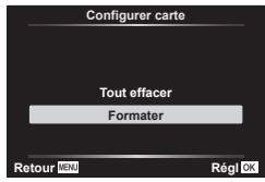 OLYMPUS E-M10 MKIV NU ARGENT - Utilisation du Menu Réglages - 2