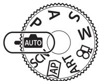 OLYMPUS E-M10 MKIV NU ARGENT - Reglez la molette de selection du mode sur Aut. - 1