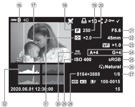 OLYMPUS E-M10 MKIV NU ARGENT - Affichage général - 1