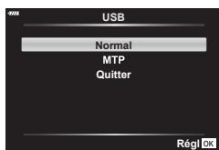 OLYMPUS E-M10 MKIV NU ARGENT - Appuyez sur  pour selectionner [Normal]. Appuyez sur le bouton. - 1