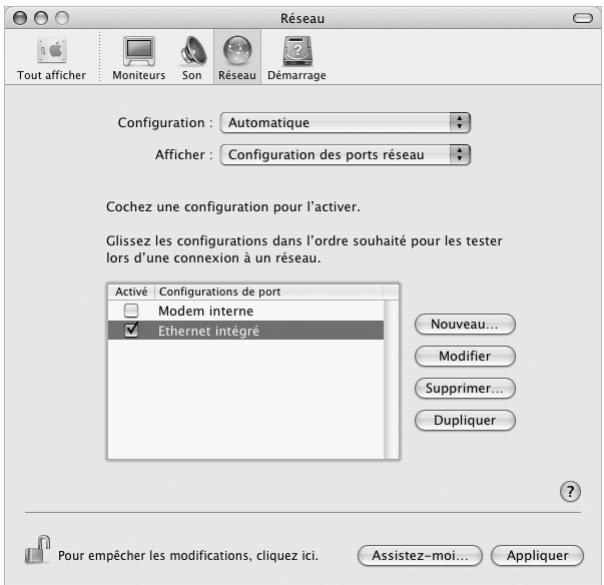 APPLE iBook G4 - Connexions à internet par ligne DSL, modem câble ou réseau LAN - 1