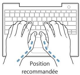 APPLE iBook G4 - Clavier et trackpad - 3