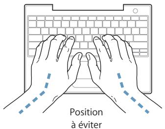 APPLE iBook G4 - Clavier et trackpad - 2
