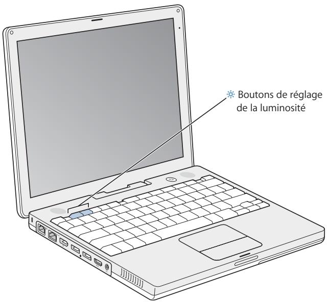 APPLE iBook G4 - Réglage de votre moniteur - 1