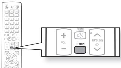 SAMSUNG HT-X620T/XE - Vérification de la durée résiduelle - 4