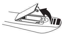 SAMSUNG HT-X620T/XE - Insérez les piles de la télécommande - 1