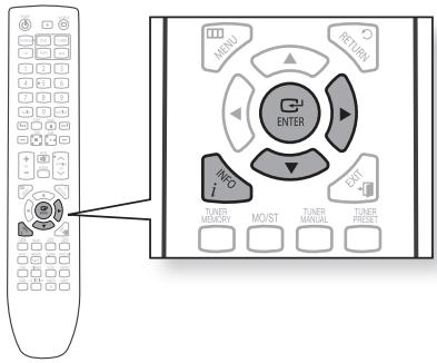 SAMSUNG HT-X620T/XE - Pour sélectionner le mode Répétition de lecture dans l'écran d'informations du disque - 5
