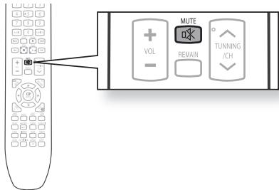 SAMSUNG HT-X620T/XE - FUNCTION MUTE - 1