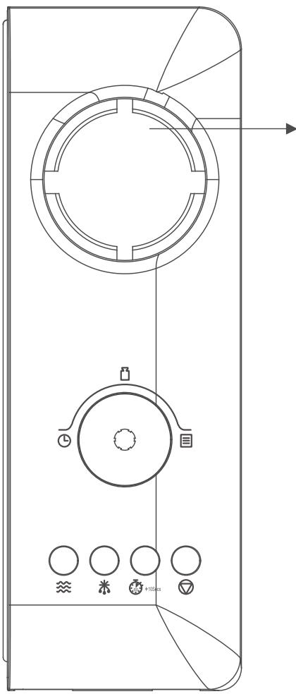 THOMSON FOURMICROONDE - PANEL DE CONTROL - 1