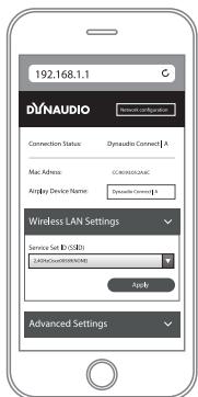 DYNAUDIO Xeo Connect - Pairing a device: - 3