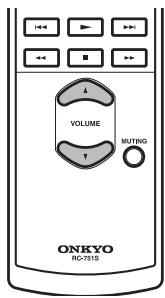 ONKYO A-5VL - Tournez la commande de volume pour régler le volume. - 2