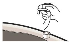 DAEWOO DWC-RD1431 - Nettoyage du filtré d'arrivée d'eau - 1