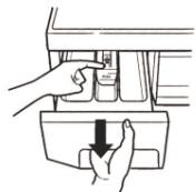 DAEWOO DWC-RD1431 - Nettoyage du distributeur de produits lessiviels - 1
