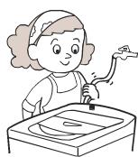 DAEWOO DWC-RD1431 - Raccordement à l'arrivée d'eau - 3