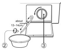 DAEWOO DWC-RD1431 - Nettoyage du filtré de vidange - 2
