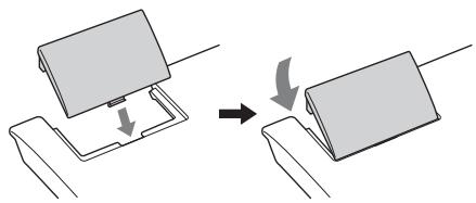 SONY BDV-F500 - Pour ouvrir le volet du couvercle du panneau - 3