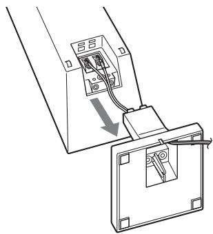 SONY BDV-F500 - Detached le support d'enceinte. - 1