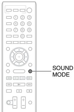 SONY BDV-F500 - Selection de l'effet adapté à la source - 1