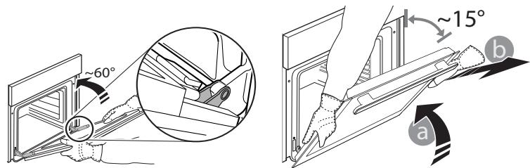 INDESIT IFWS3841JPBL - TOGLIERE E RIMONTARE LA PORTA - 2
