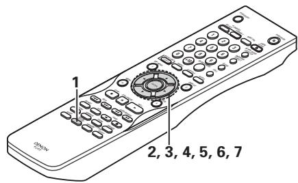 DENON DVD3910 - AJUSTEMENT DE LA QUALITE DE L'IMAGE - 1