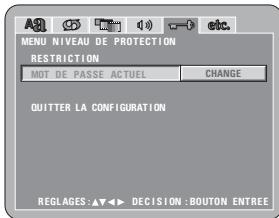DENON DVD3910 - (NO LIMIT) (Réglage usine par défaut) - 11